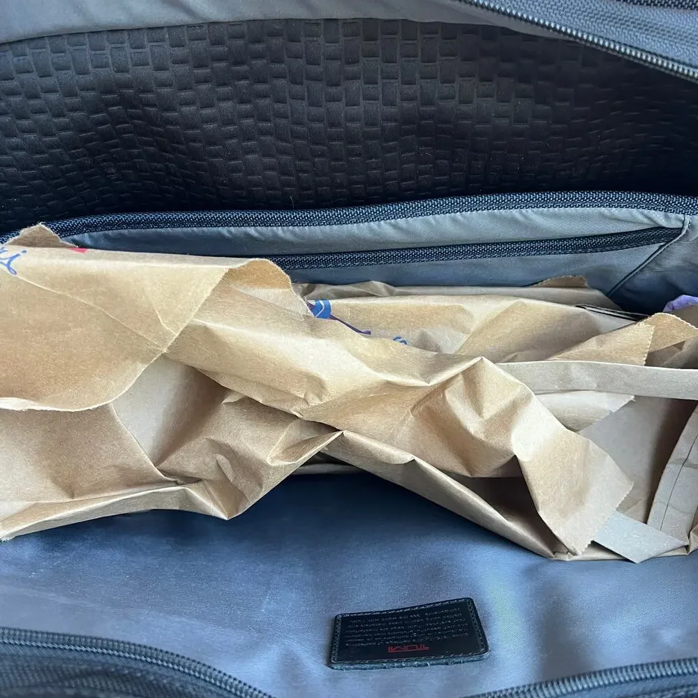 Tumi Alpha Organizer Laptop Briefcase Traveler Bag Removable Strap